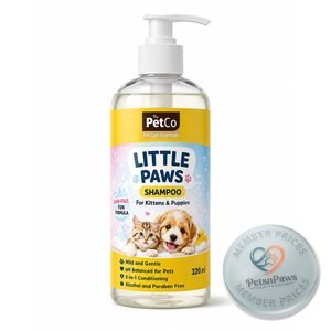Little Paws Puppy & Kiten Shampoo 320 ml, product pack