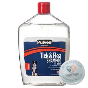 Pulvex Tick & Flea Shampoo 400 ml, product pack