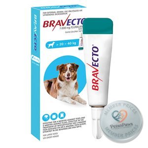 Bravecto Spot-On Dog Large 1000 mg 1, product pack