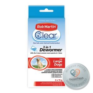 Bob Martin 3-In-1 Dewormer Lrg Dog, product pack