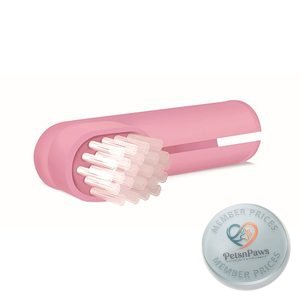 Kyron Pet Dent Finger Brush Pink 1