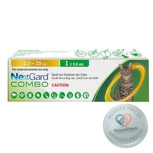 Nexgard Spot-On Cats L 2.5-7.5KG 1X09Ml