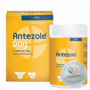 Antezole Dog Deworming 4 Tablets
