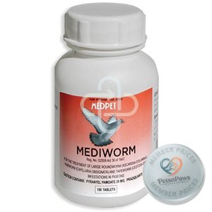Mediworm Bird 100 Tablets