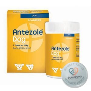 Antezole Dog Dewormer 50 Tablets Kyron