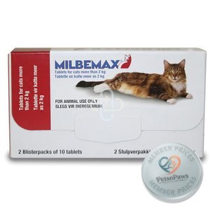 Milbemax Tasty Cat 20 Tablets