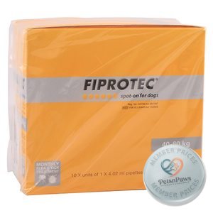 Fiprotec Dog 40-60KG 10