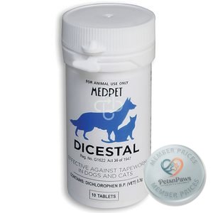 Dicestal 0.5G 10 Tabs Dog