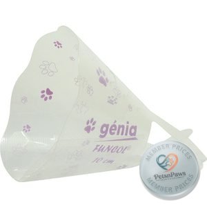 Fun Collar Transparent Purple 10CM