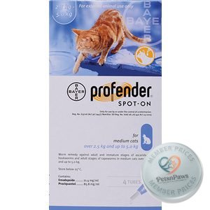 Profender Spot-On 0.7ML Cat Medium 4