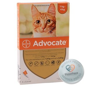Advocate Cat Small 0.4ML X3