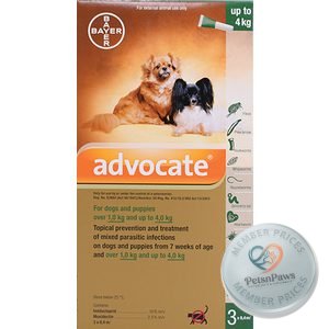 Advocate Dog Small 0.4ML X3