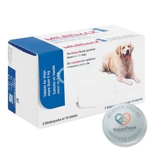 Milbemax Classic Large Dog 50 Tabs