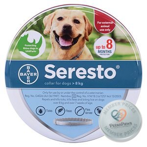 Seresto Collar Dog >8KG Up To 8 Months