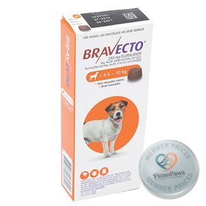 Bravecto Small Dog >4.5-10KG 1