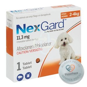 Nexgard 2-4KG 0.5G Tablet 1