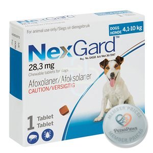 Nexgard 4.1-10KG 1.25G Tablet 1