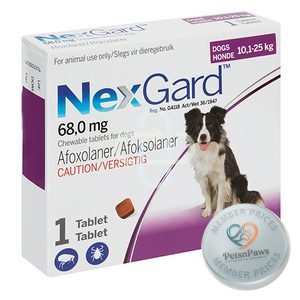 Nexgard 10.1-25KG 3G Tab 1