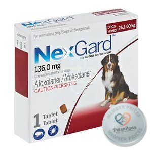 Nexgard 25.1-50KG 6G Tablet 1