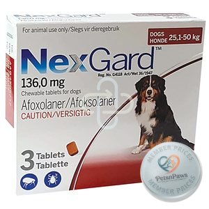 Nexgard 25.1-50KG 6G Tablet 3