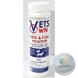 Vets Own Tick & Flea Powder 100G