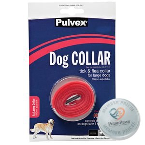 Pulvex Tick & Flea Collar Dog Lrg 660MM