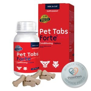 Pet Tabs Forte 60 Tablets Improved