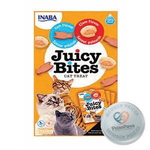 Juicy Bites Fish & Clam 3X11G