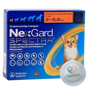 Nexgard Spectra Chew Tab V/Small Dog 3
