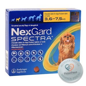 Nexgard Spectra Chew Tabs Small Dog 1
