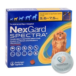 Nexgard Spectra Chew Tabs Small Dog 3