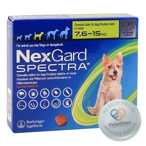 Nexgard Spectra Chew Tabs Medium Dog 1
