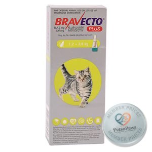 Bravecto Plus For Cats Small 112.5MG 1