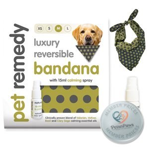 Pet Remedy Bandana Med+15ML Spray Kyr 1