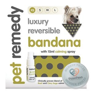 Pet Remedy Bandana Xsml+15ML Spry Kyr 1