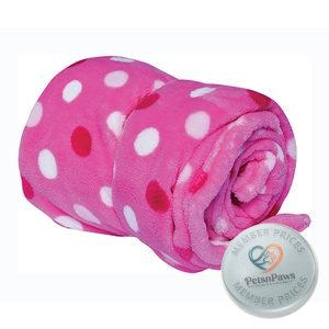 Grants Coral Fleecy Blanket L Assorted