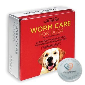 Worm Care For Dogs 4 Tablets