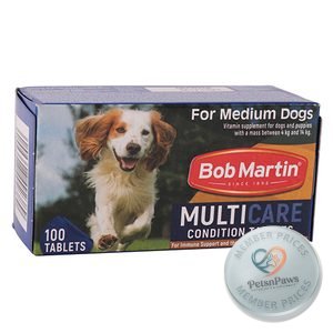 Bob Martin Tabs Medium Dogs 100
